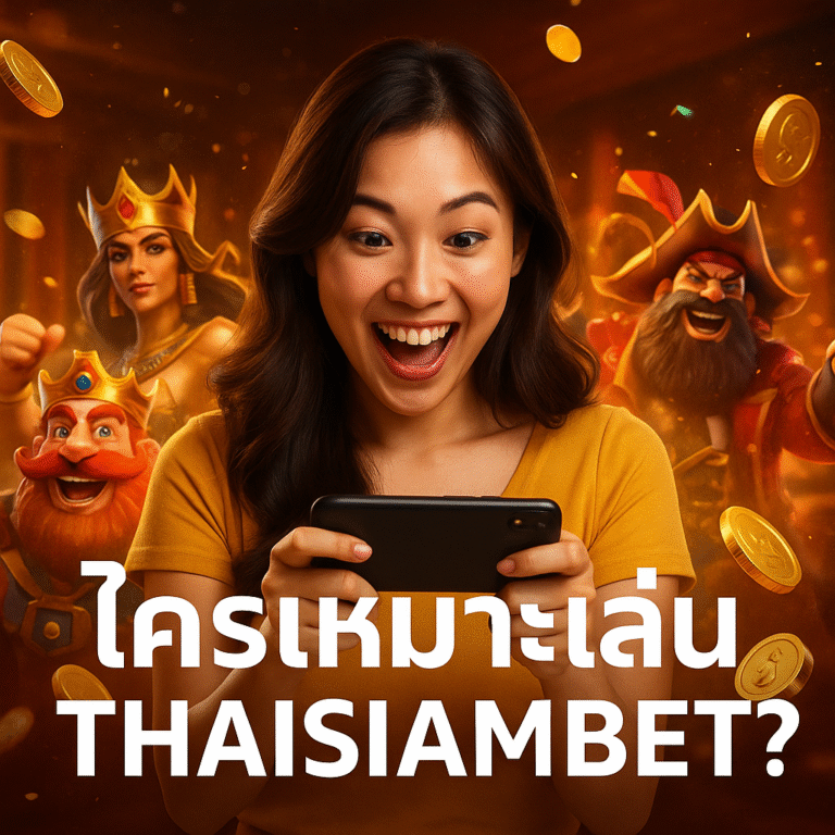 ใครเหมาะเล่นสล็อตเว็บตรง THAISIAMBET?