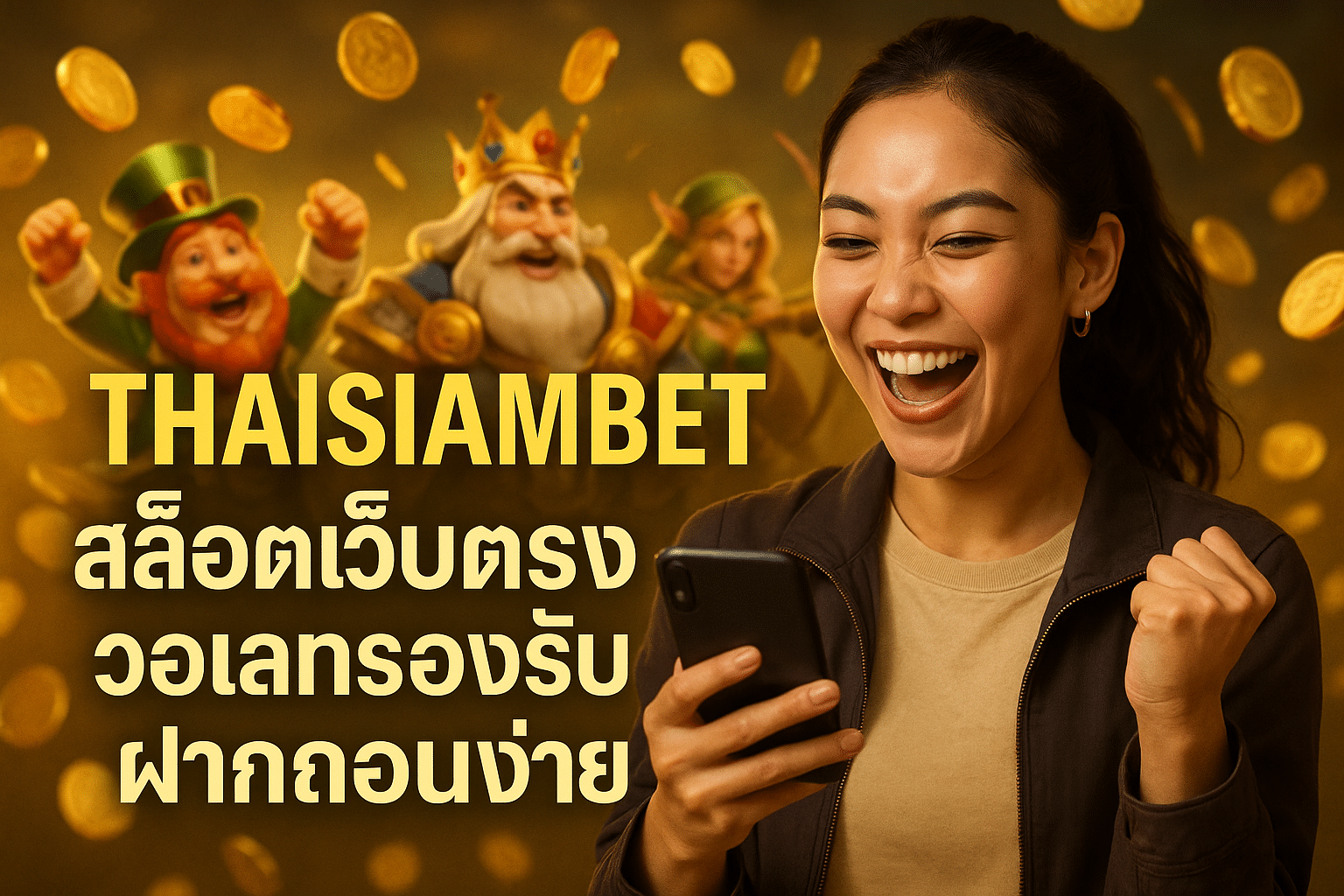 THAISIAMBET สล็อตเว็บตรง วอเลทรองรับ ฝากถอนง่าย