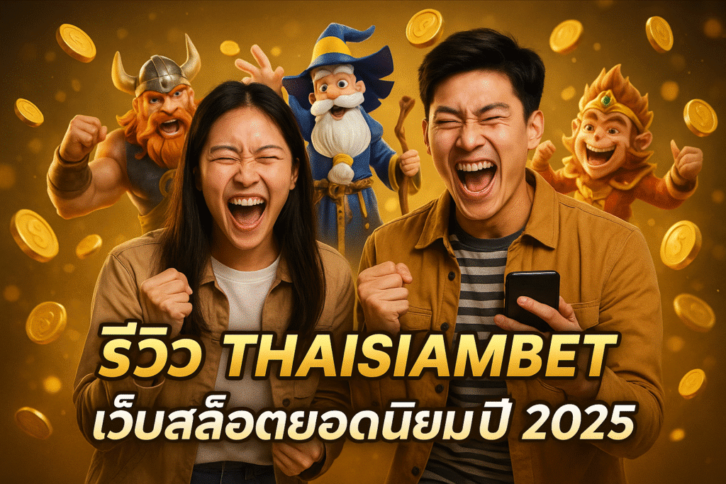 รีวิว THAISIAMBET เว็บสล็อตยอดนิยมปี 2025