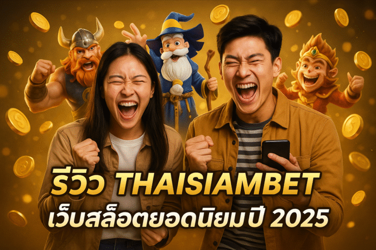 รีวิว THAISIAMBET เว็บสล็อตยอดนิยมปี 2025