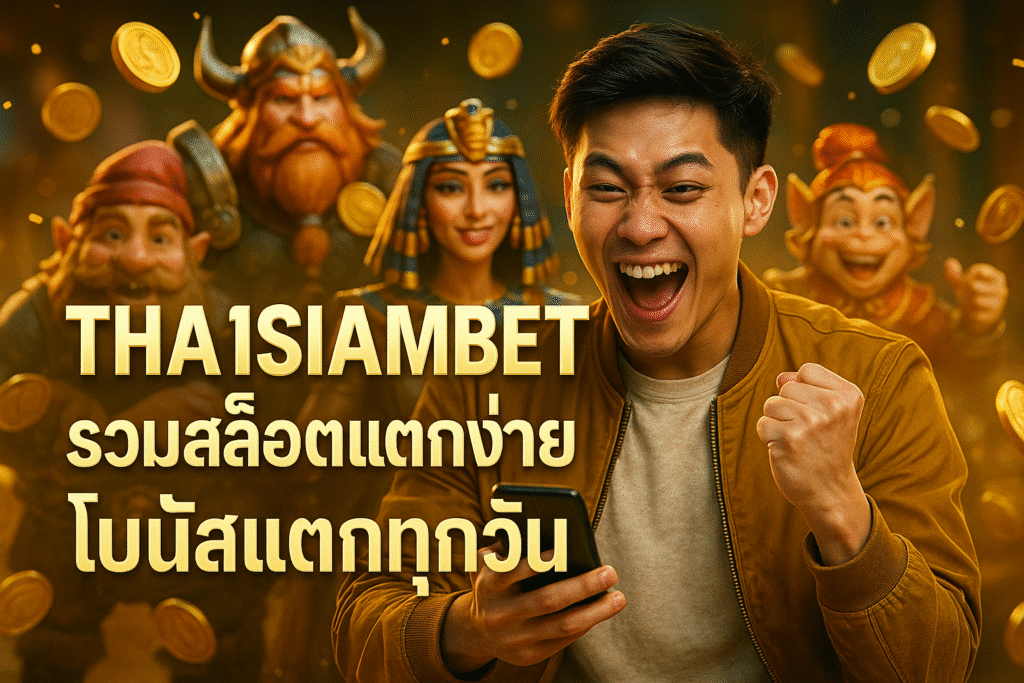 THAISIAMBET รวมสล็อตแตกง่าย โบนัสแตกทุกวัน