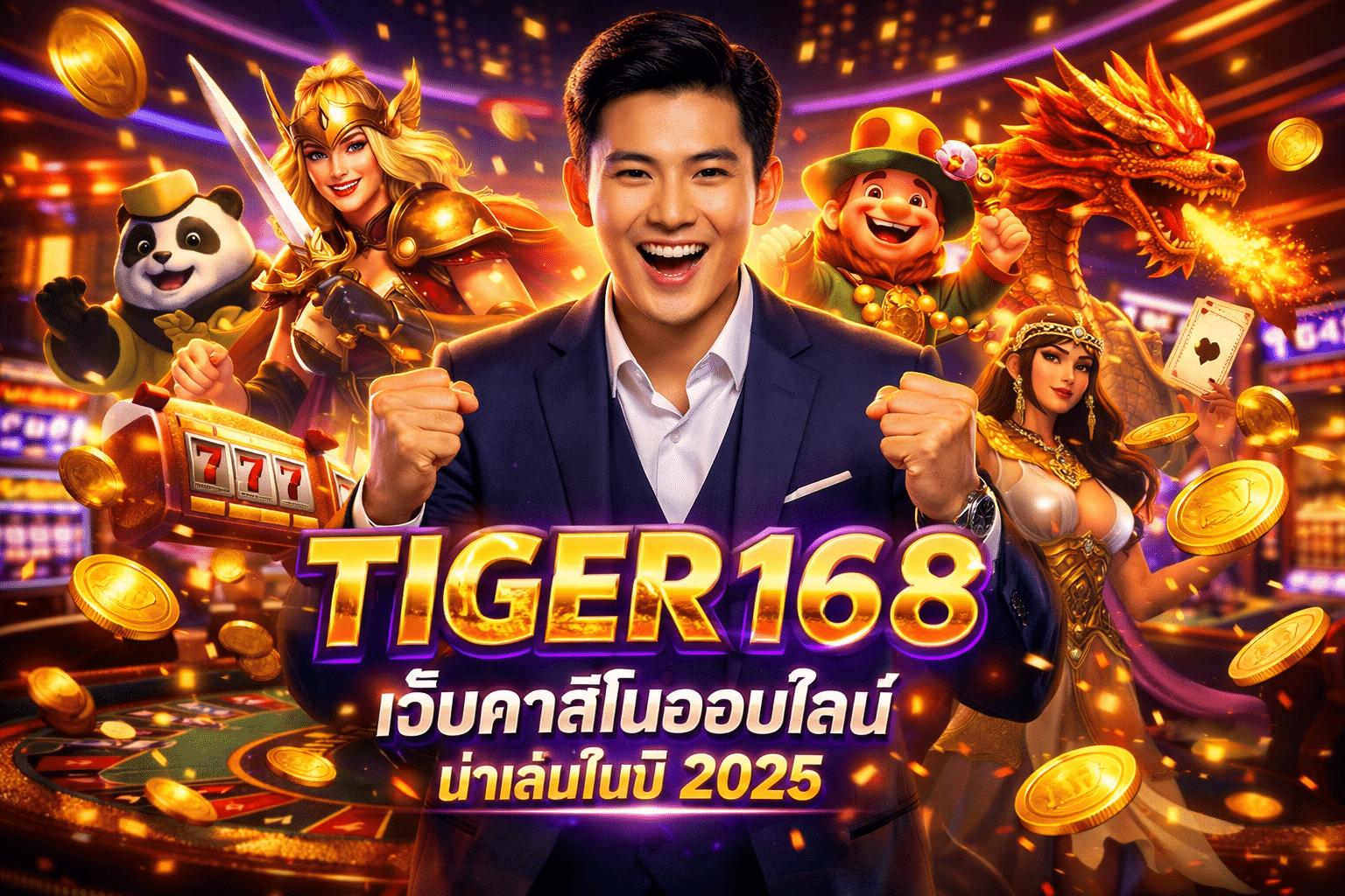 TIGER168 เว็บคาสิโนออนไลน์ น่าเล่นในปี 2025