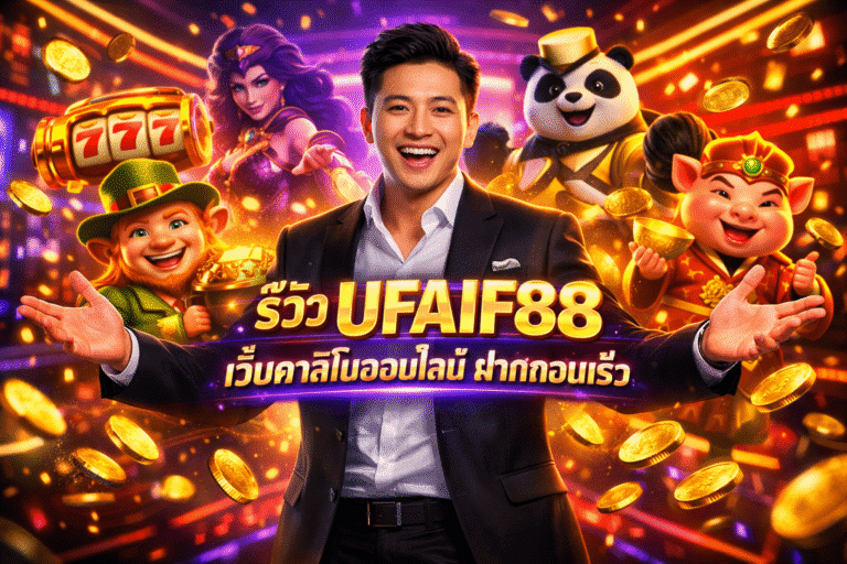 รีวิว UFAIF88 เว็บคาสิโนออนไลน์ ฝากถอนเร็ว